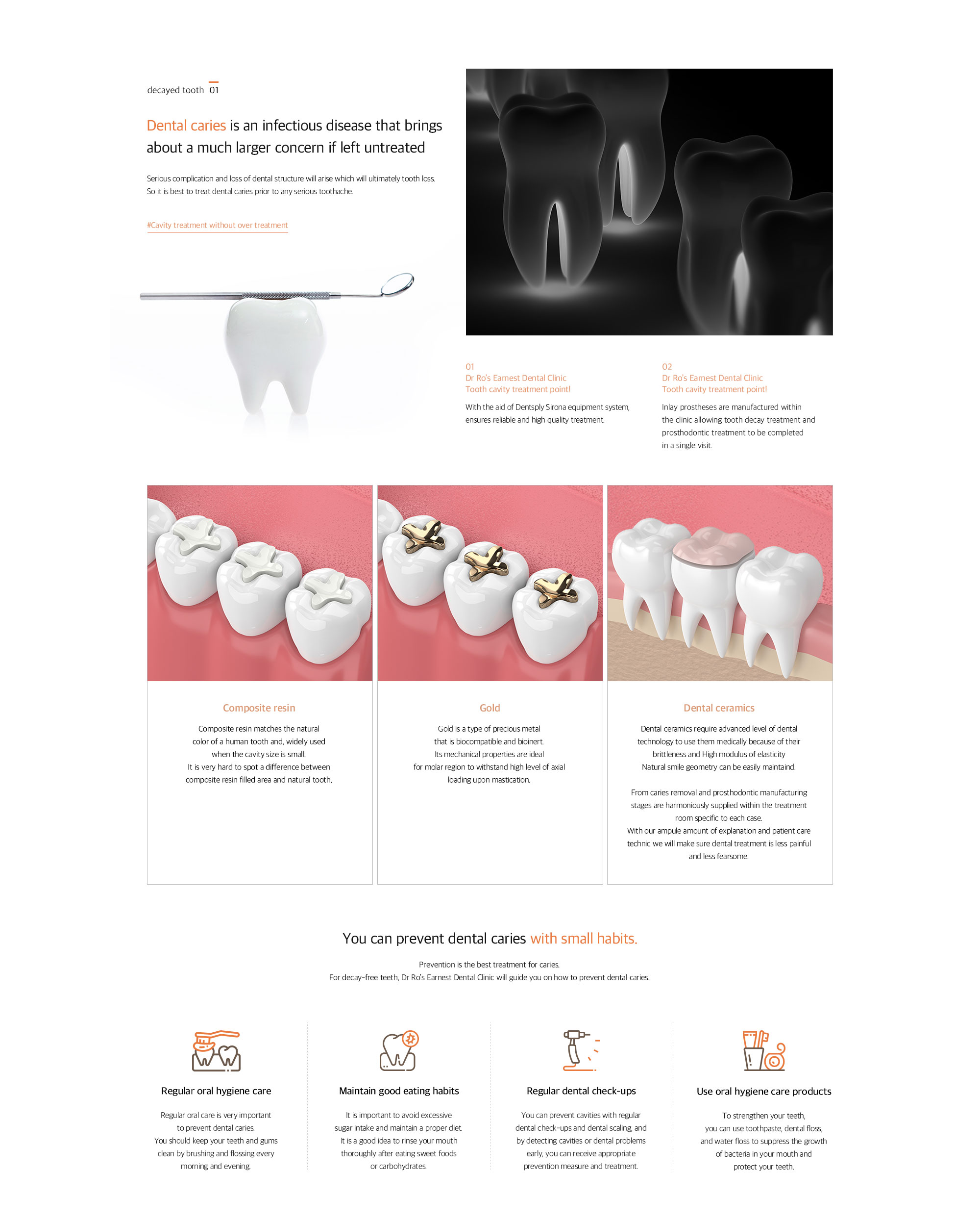 Dental caries treatment